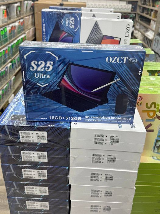 S25 Ultra Planshet – Kuchli | Zamonaviy | 2-in-1 (optom)