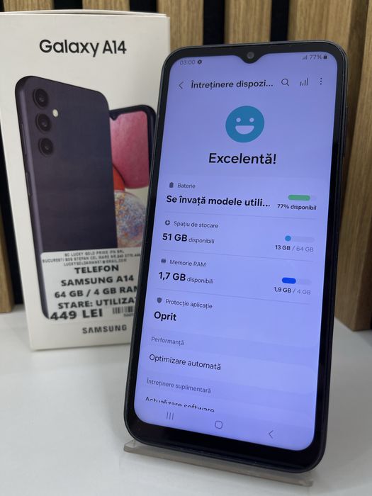 Samsung A14 64Gb 4Gb ram Garantie / Factura #58054