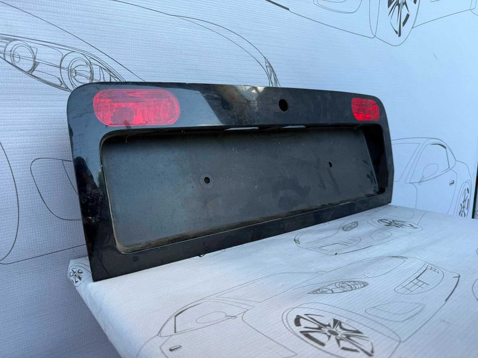 Suport Număr Înmatriculare Haion cu Lămpi Ceață Audi A6 C5 Allroad 2002 / 1999-2005 / Cod OEM 4B9945695M (4B2)