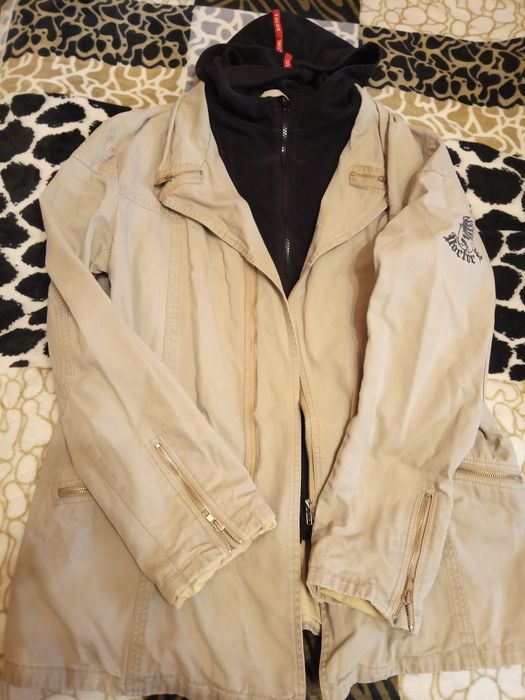 Дизайнерская куртка джинсовая