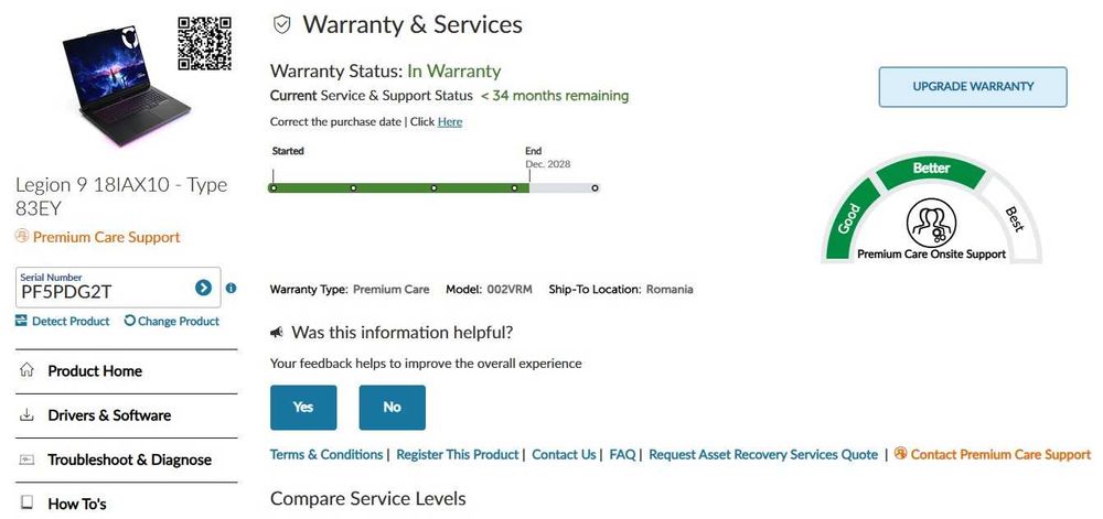 Laptop Gaming LENOVO Legion 9 RTX 5080 (nou, garantie, cu accesorii)
