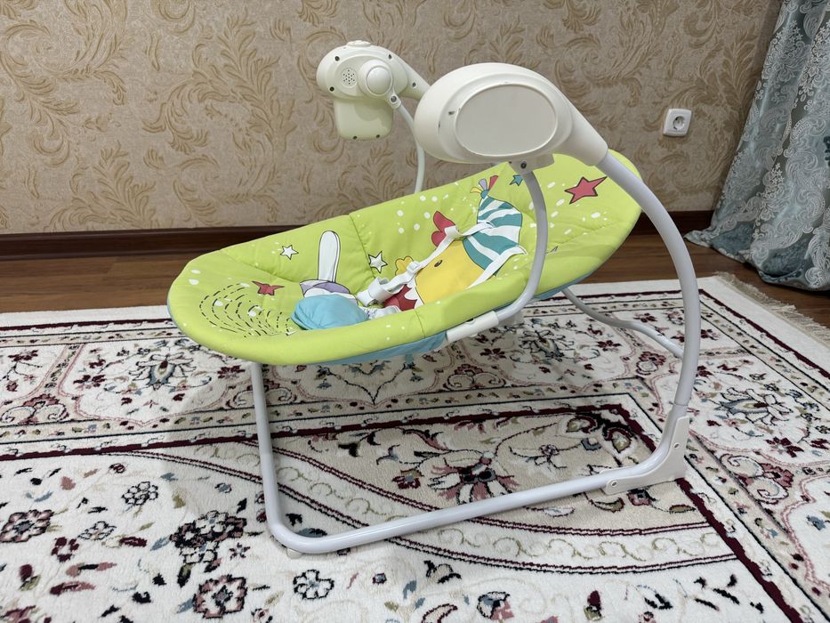 Электрический шезлонг качеля