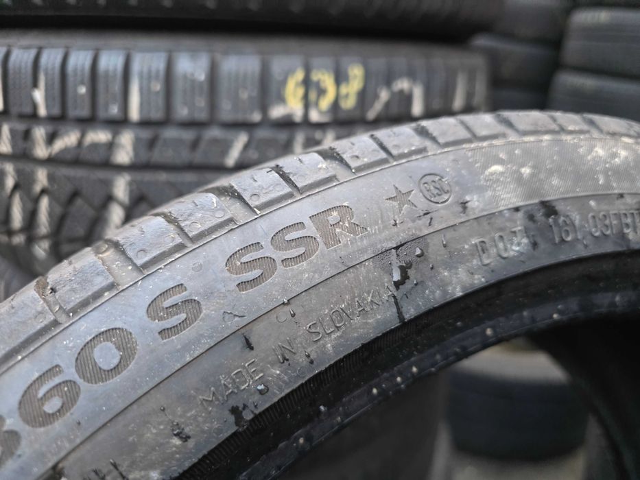 2бр Зимни гуми 225 40 19 - Continental Runflat BMW - DOT 2022