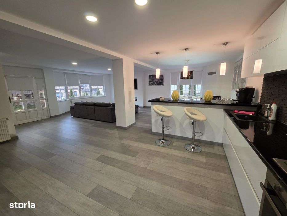 Casa noua Cerghid, teren 420 mp , gard facut, utilata si mobilata