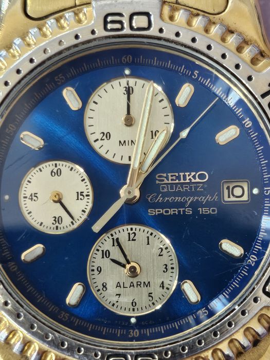 Seiko sport 150m cronograph alarm