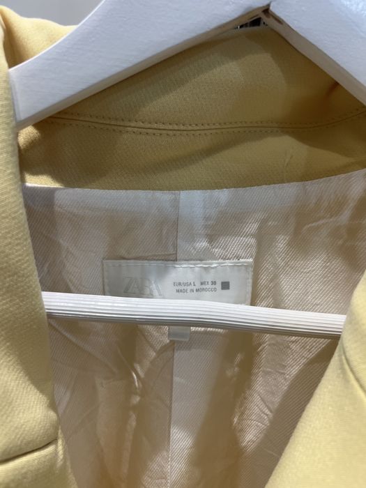 Сако Zara жълто като ново