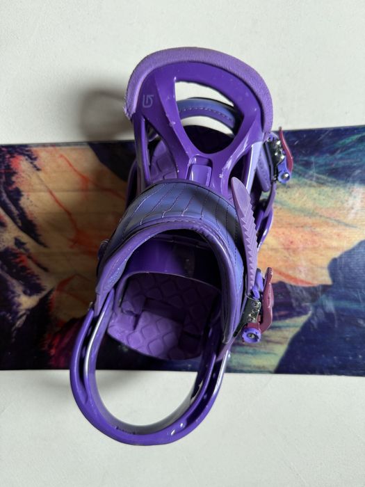 Jones Twin Sister сноуборд дъска 143 с Burton автомати