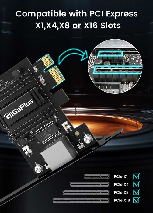 2.5Gb PCIe мрежова карта