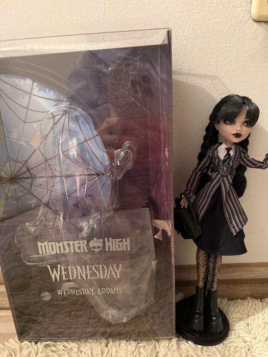Păpușă Monster High Wednesday Nouă