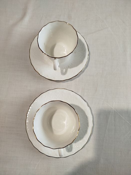 Набор  за кафе от фин  костен порцелан