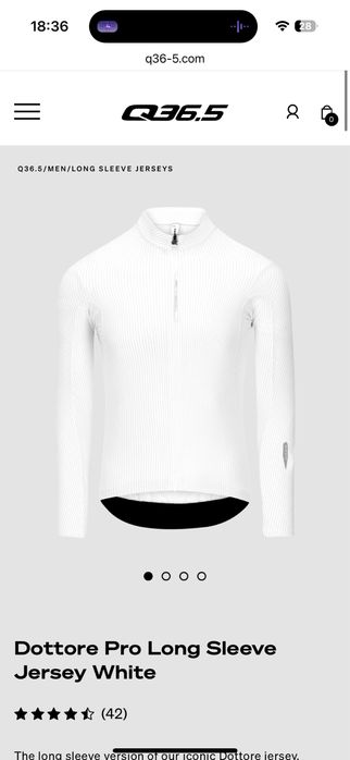 Q36.5 Dottore Pro Long bluza ciclism marime L