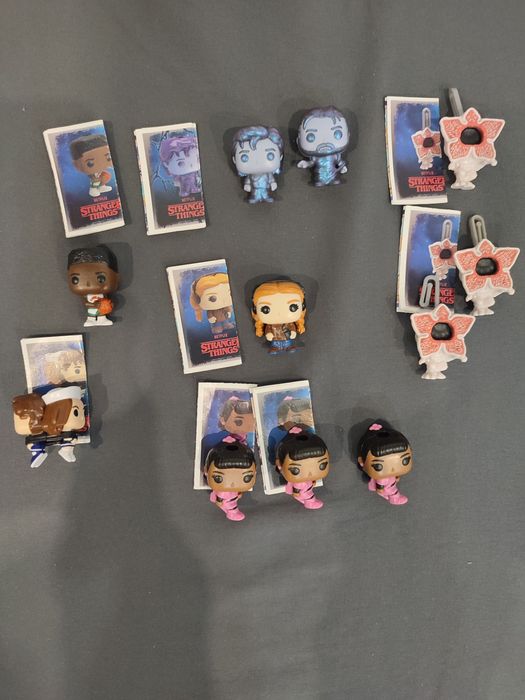 Фигурки Stranger Things от шоколадови яйца