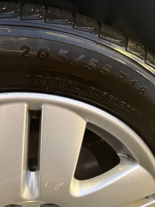 Джанти с гуми 5х100 205/55/16