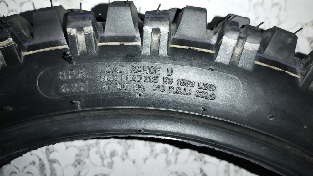 Грязевая резина на мотоцикл