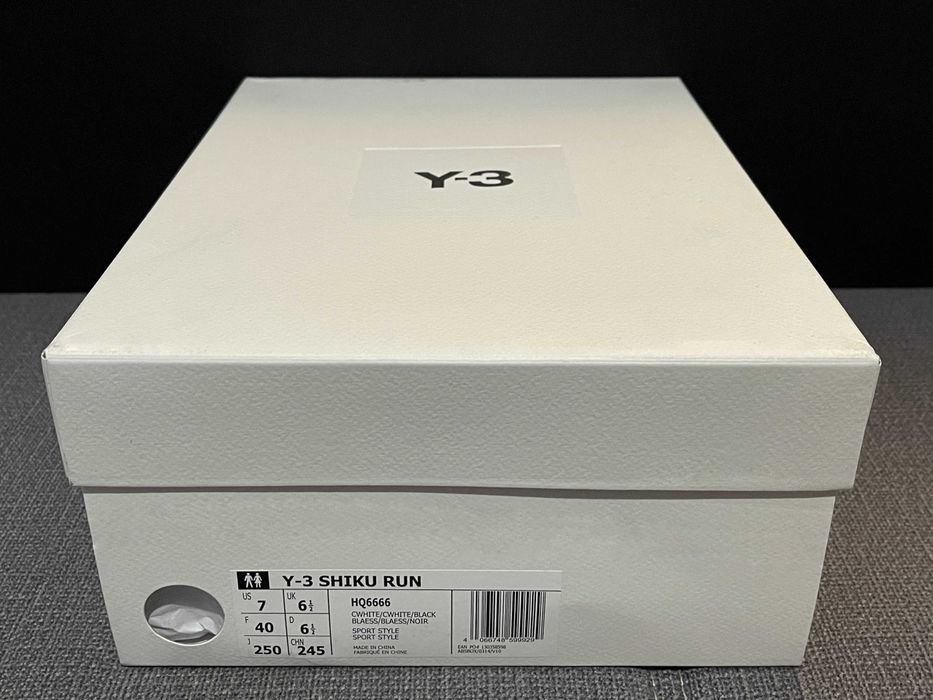 adidas Y-3 Yohji Yamamoto Shiku Run Core White (Factura/Garantie)