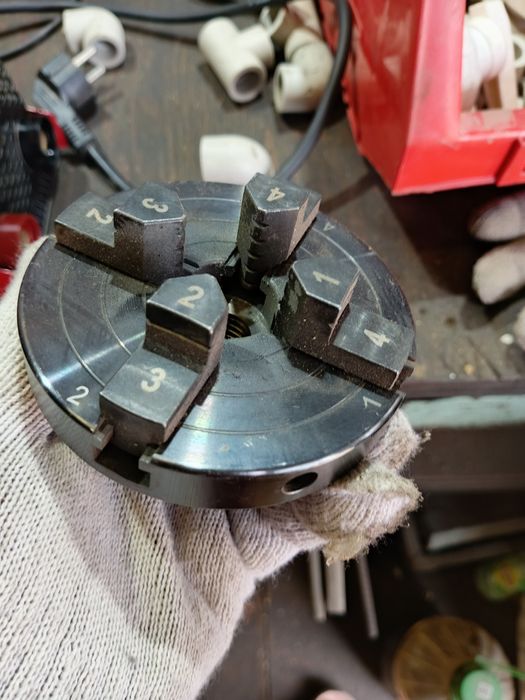 Деревотокарный патрон 4 дюйма