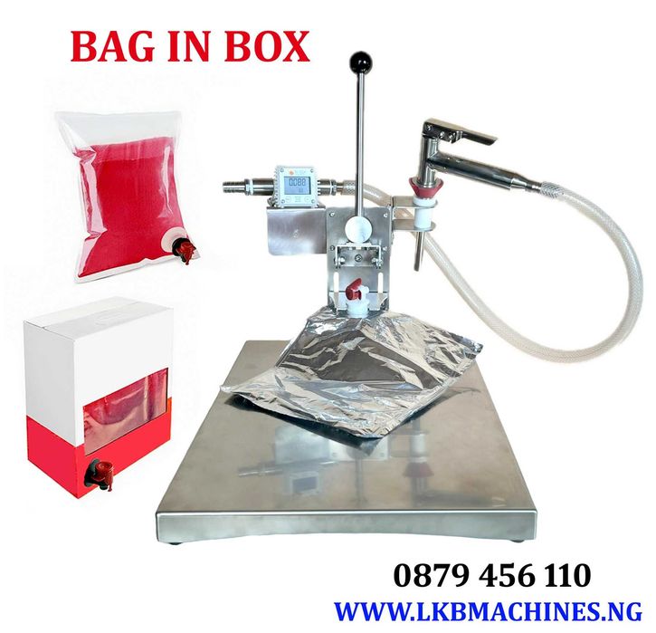 BAG IN BOX машина за вино, сок, сироп 85 C, мляко..5-5000 мл