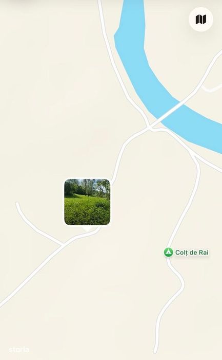 Teren și suprafață împădurită în comuna Provița de Sus - Prahova