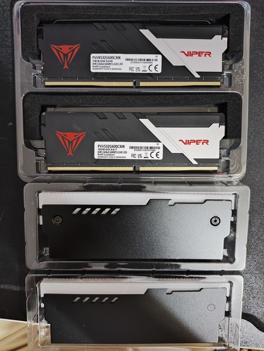 DDR5 Viper 32GB 16+16 6000 cl30 1,35v