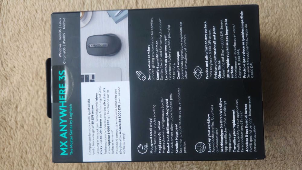 Mouse Logitech MX Anywhere 3s nou, sigilat