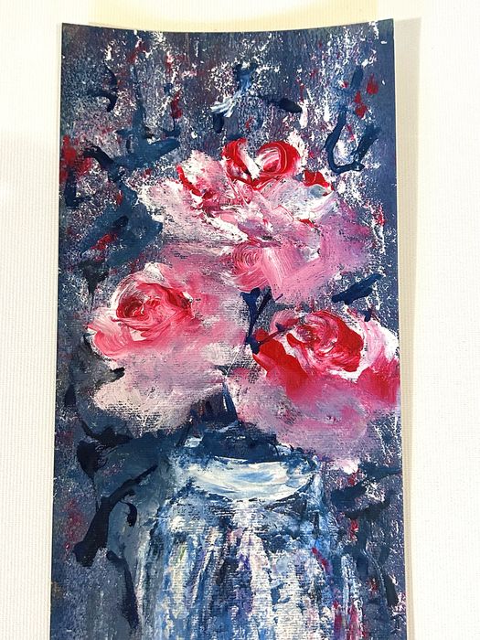 Tablou pe hartie in acrylic
