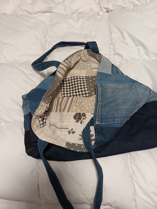 Geanta blugi home made