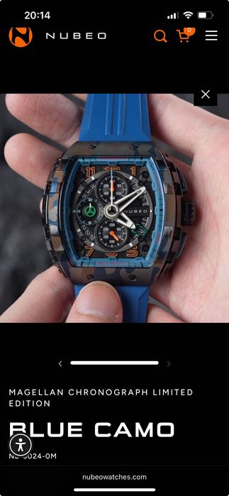 Часовник Nubeo Magelan