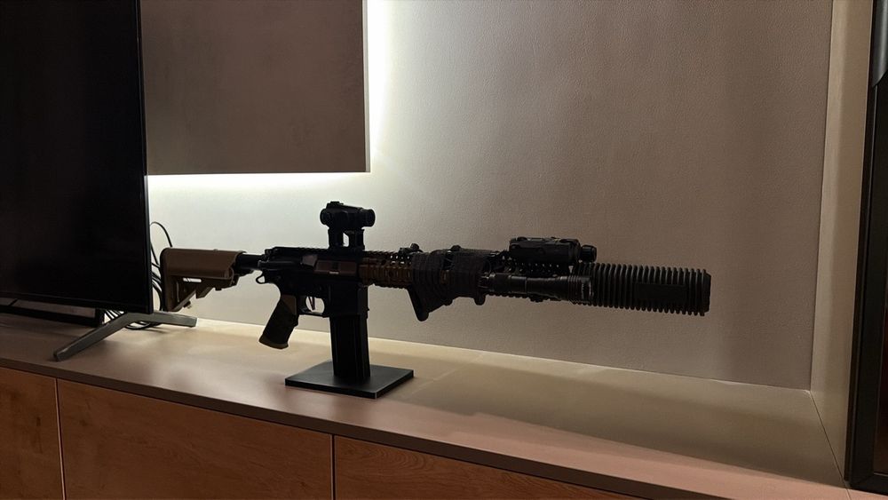3D принтирана поставка M4 AP15 Airsoft