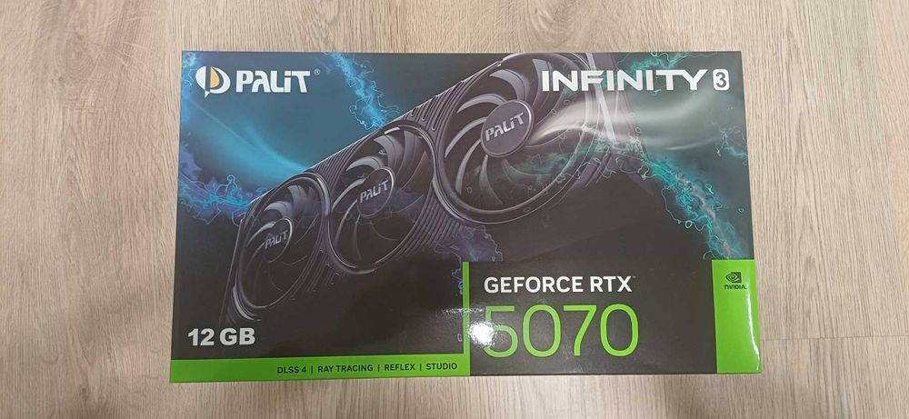 Продавам видеокарта NVIDIA GeForce RTX 5070 – почти нова, с гаранция към PIC.bg