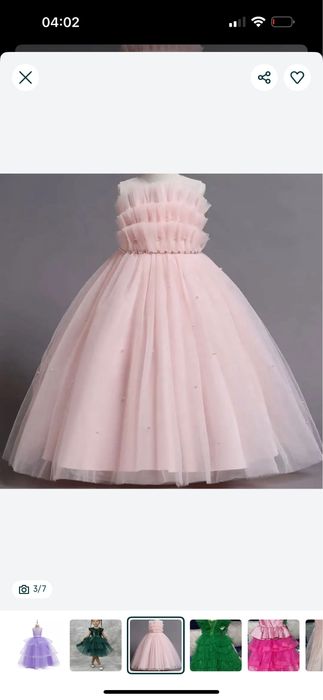 Нарядные платья на девочку