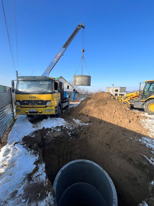 Монтаж септика под ключ