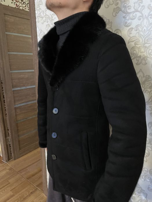 Мужская дублёнка норка