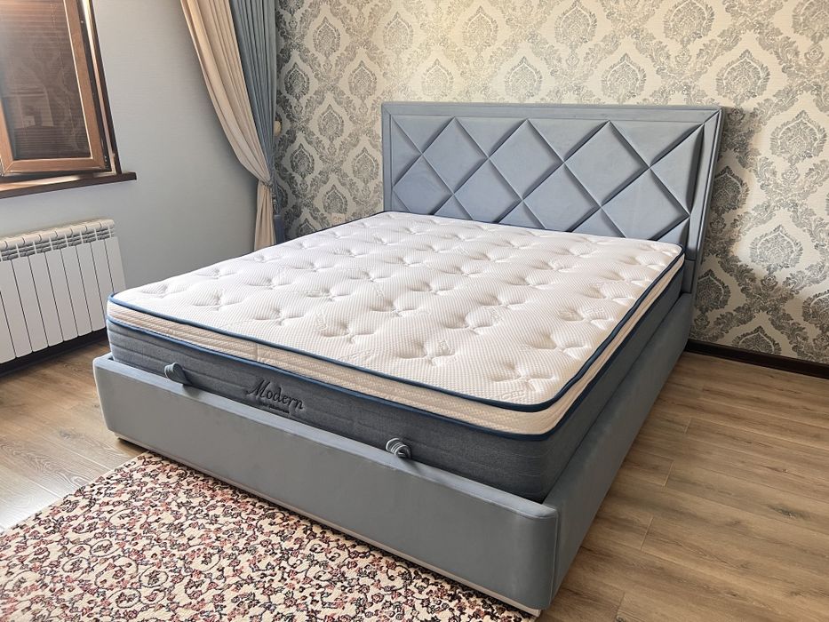 Кровать. Кроват с мягкими бортами и изголовьем в наличии. Nur Matras