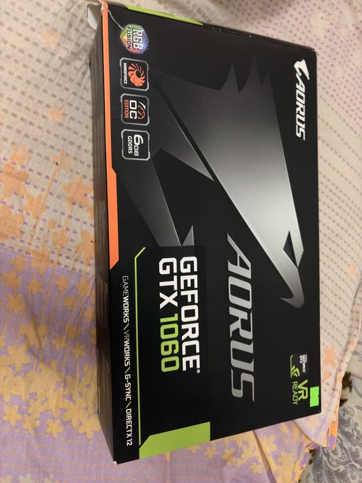 Видеокарта gtx 1060 6gb aorus
