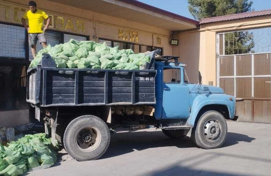 Вывоз строительного мусора. Ташкент. ЗИЛ