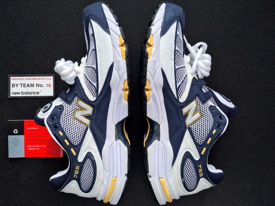 VINTAGE 2001 Made in U.S.A. New Balance® 765 Runners — 10/8 B (26.5)