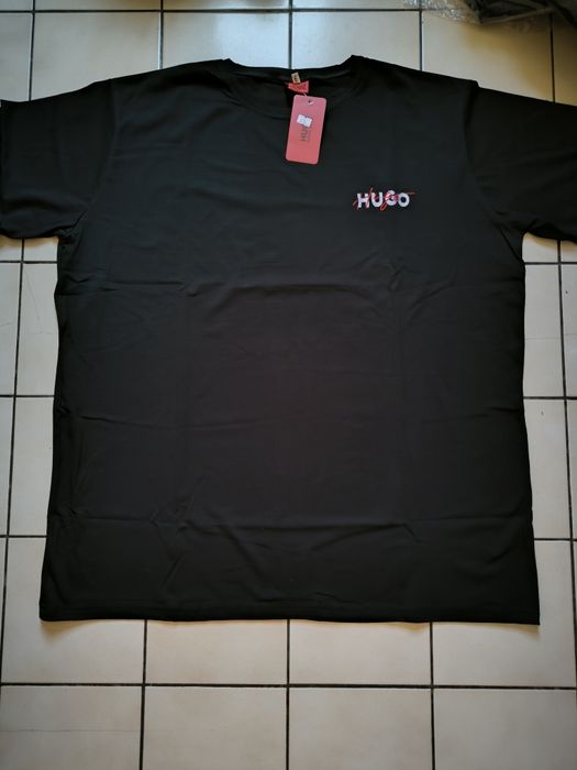 Черна памучна тениска ГИГАНТ 3XL, 4XL, 5XL, 6XL, 7XL