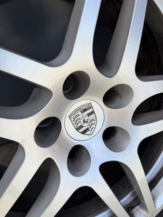 Jante Porsche R18 + anvelope iarnă Dunlop Winter Sport 5 – set complet
