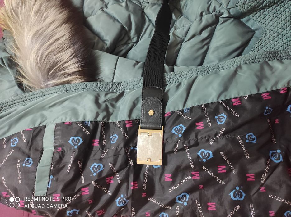 Женский зимний плащ