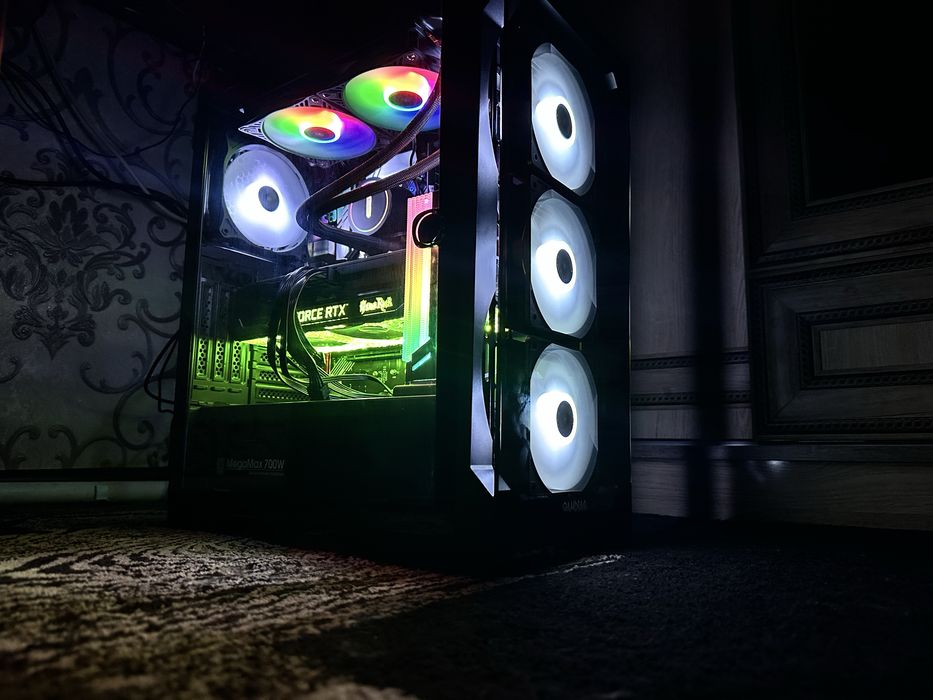 Игровой ПК i9-10900F RTX 3070 Ti GameRock 32GB RAM 1TB SSD + 1TB HDD