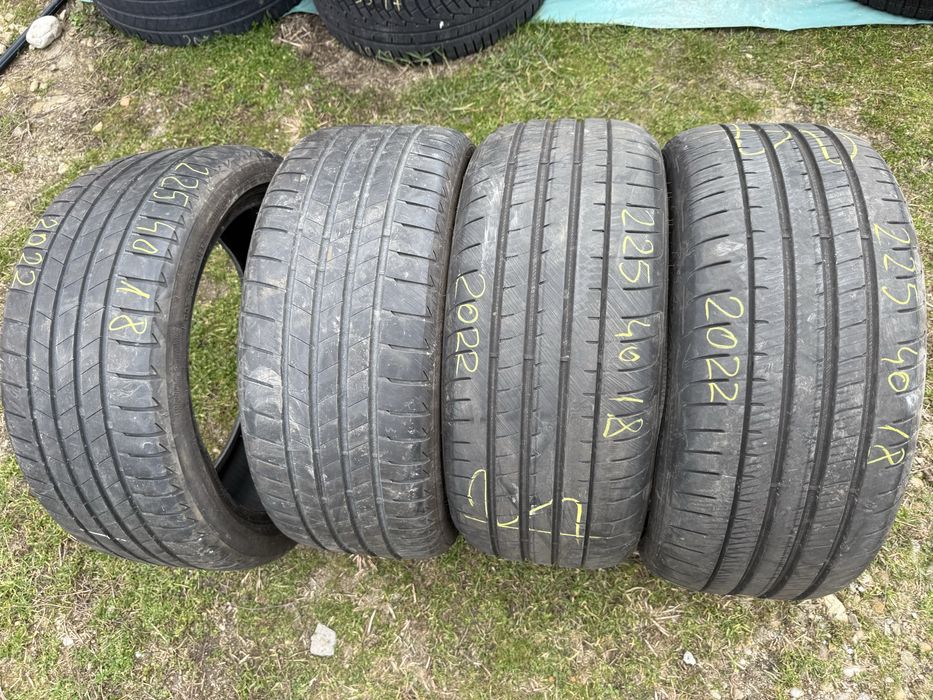 225/40/18” Set BRIDGESTONE dot 2021-2024.anv Vară.Impecabile