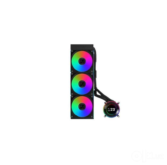 - Система жидкостного охлаждения Lian Li HydroShift LCD 360 RGB Black