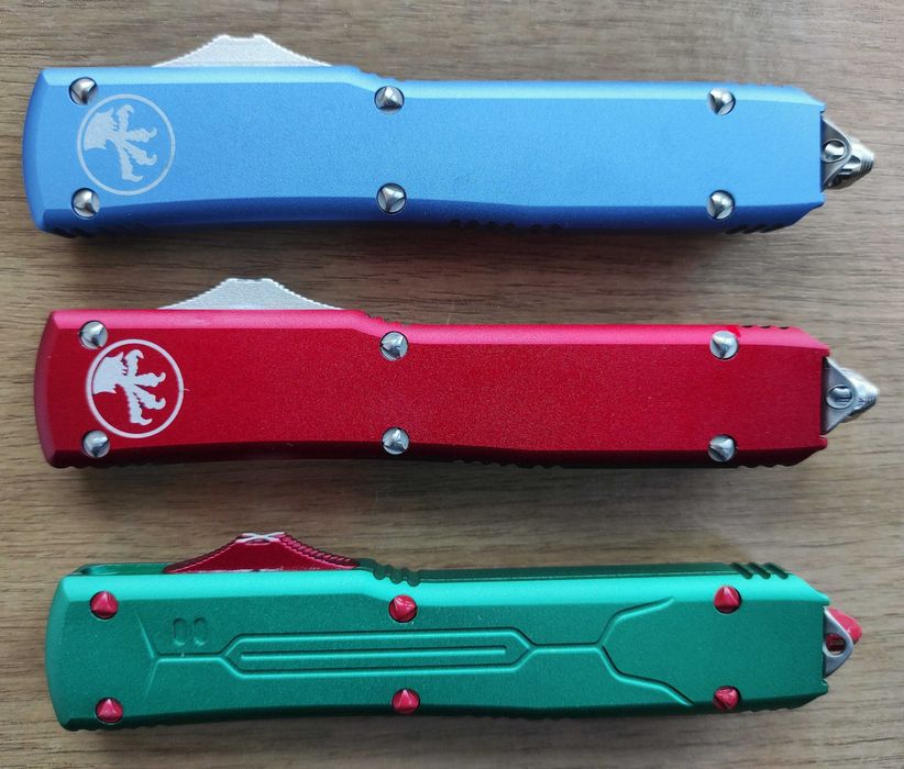 Автоматичен нож Microtech ultratech / 3 цвята , сребристо острие /