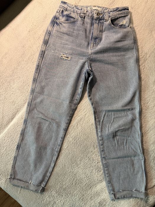 Blugi Zara mom fit