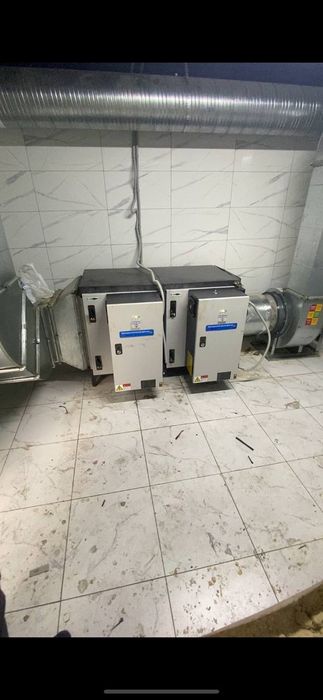 Гидрофильтр искрогаситель, напольный, потолочный