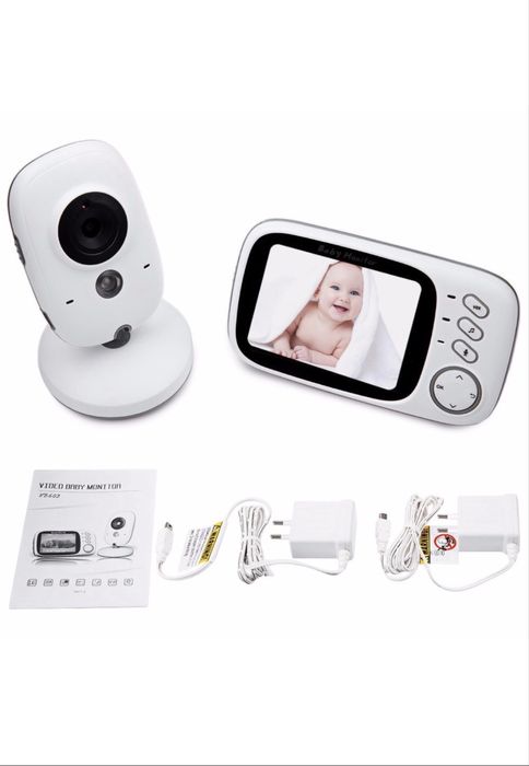 Baby monitor si camera audio-video pentru supraveghere bebe