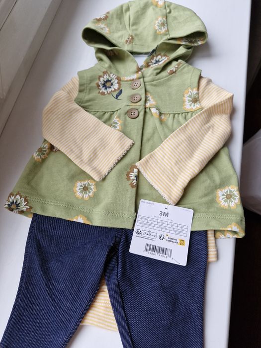 Комплект для девочки на 3 месяца