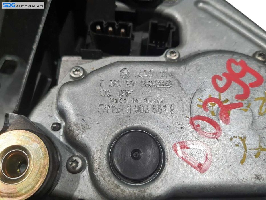 Motoras Stergator Luneta Geam Sticla de pe Hayon Haion Portbagaj BMW Seria 3 E46 Turing Break Combi 1998 - 2006 Cod 0390201559 6903667 [D0299]