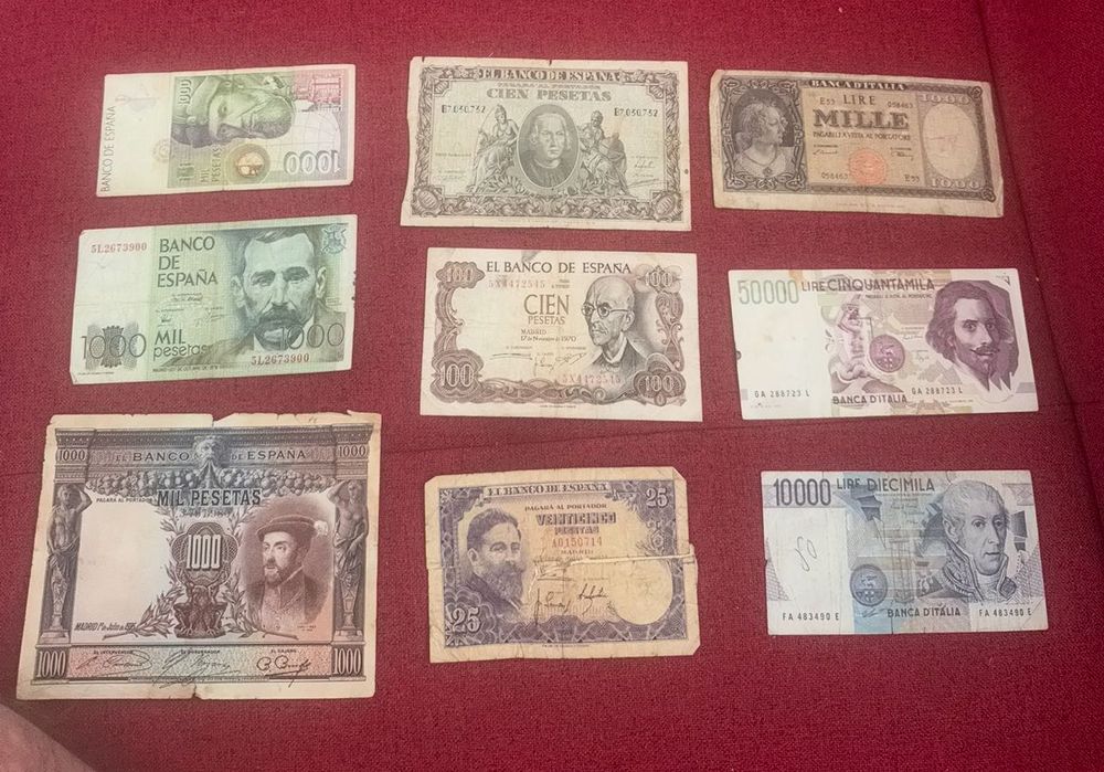 Loturi bancnote diferite tari