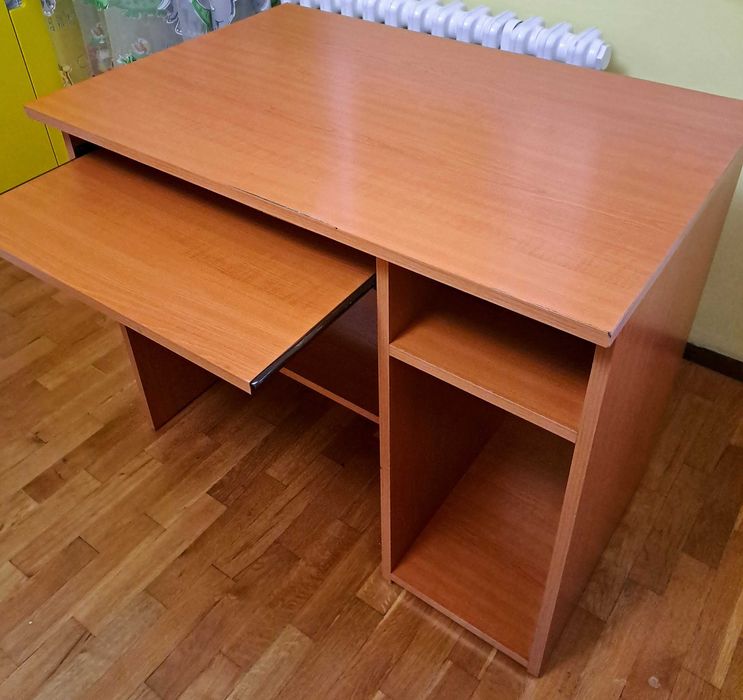 Компютърно бюро - ПДЧ, цвят череша